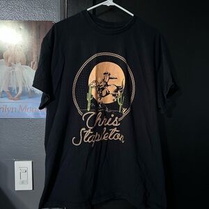 Chris Stapleton Blue Graphic T-Shirt